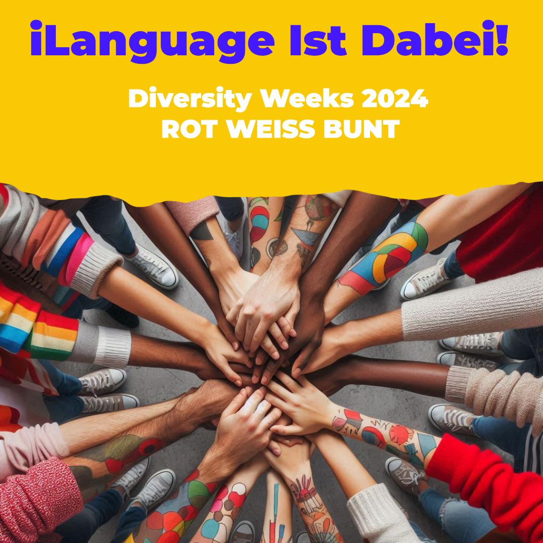 iLanguage bei den „Diversity Weeks 2024: Rot Weiss Bunt“